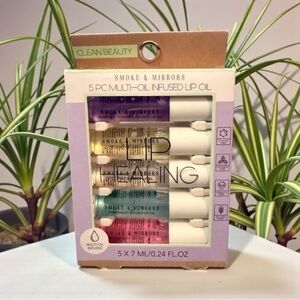 Smoke & Mirrors 5pc Multi-Oil Infused Lip Oil - NIB